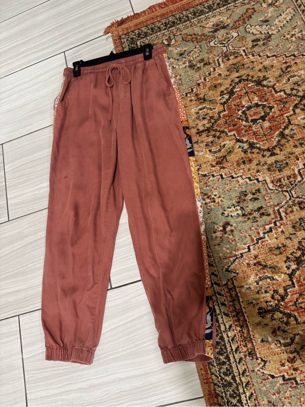 Knox Rose Dusty Rose Flowy Pants